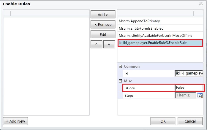 Quick Tip Hide Add button on a sub grid by applying custom java script rule