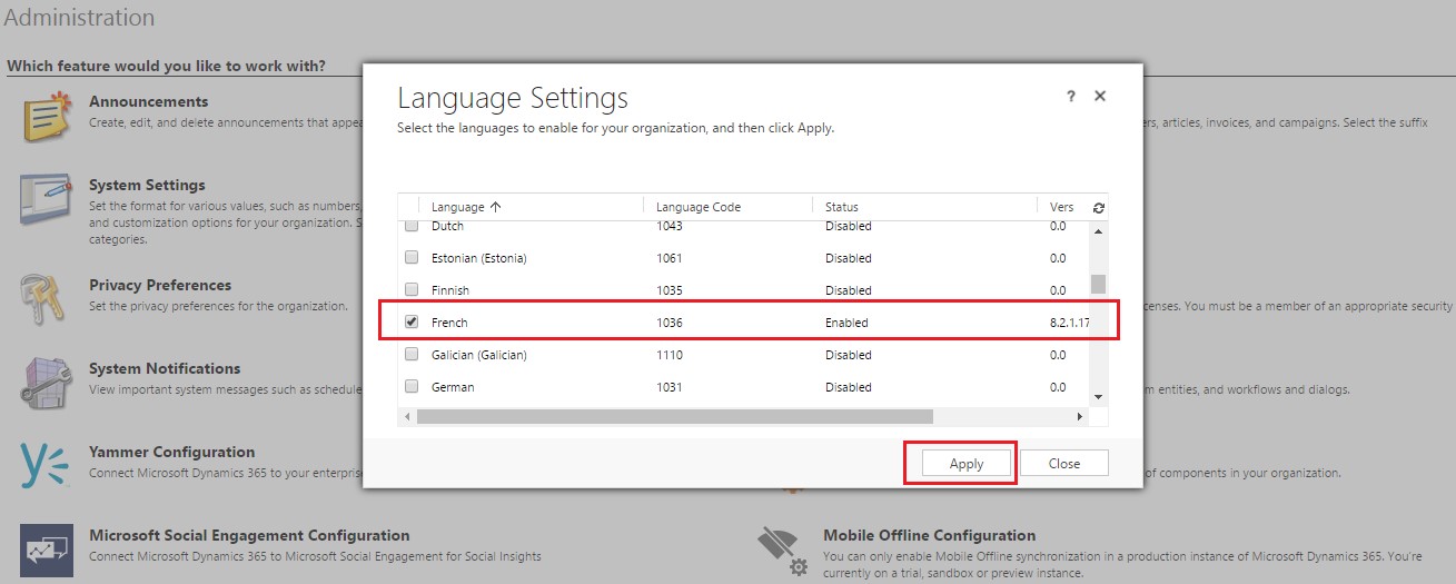 Enable Multiple Languages on Microsoft Dynamics 365 Portal