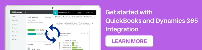 Get started with QuickBooks and Dynamics 365 Integration