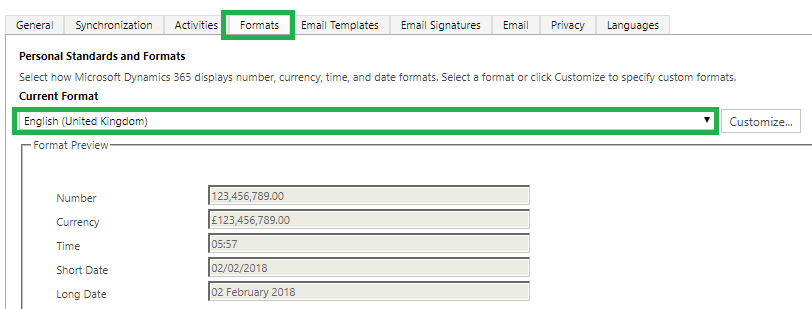 Unable to import CSV file due to error The source data is not in the required format in Dynamics 365