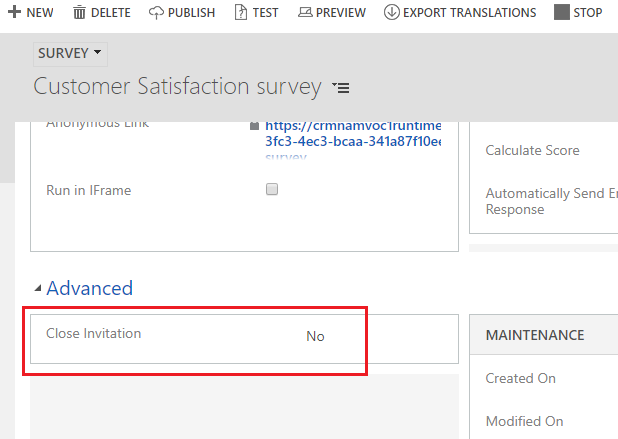 Steps to Prevent VOC from Failing to Create Feedback Entity Records While Chaining Survey in Dynamics 365