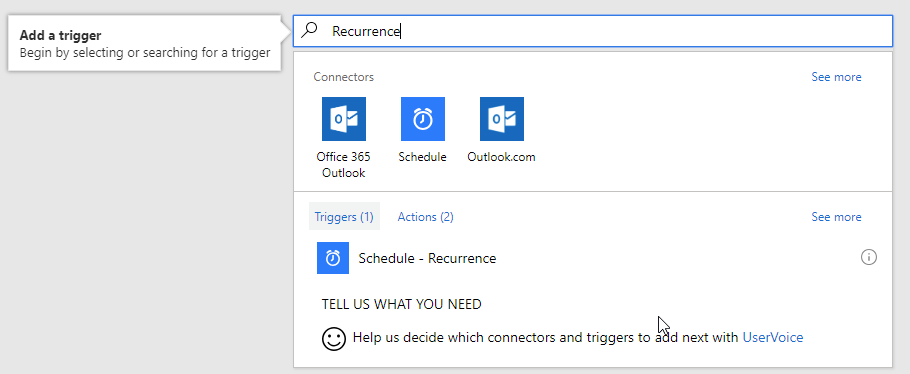 Recurring Microsoft Flow for moving Email Attachment from Dynamics 365 to SharePoint
