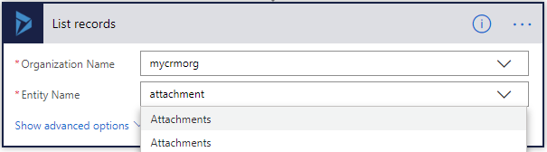 Recurring Microsoft Flow for moving Email Attachment from Dynamics 365 to SharePoint