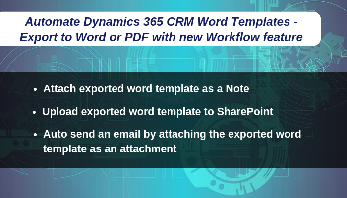 Click2Export word templates workflow