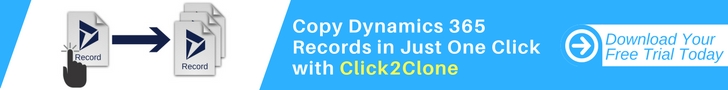 Clone Dynamics 365 CRM Records