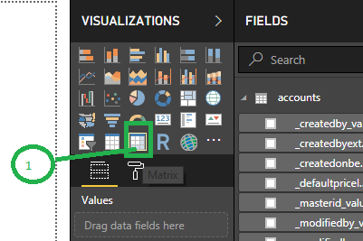 Format Table Data to Show Horizontally in Power BI