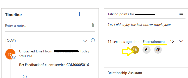 Connection Insights feature