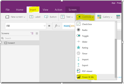PowerApps and Power BI