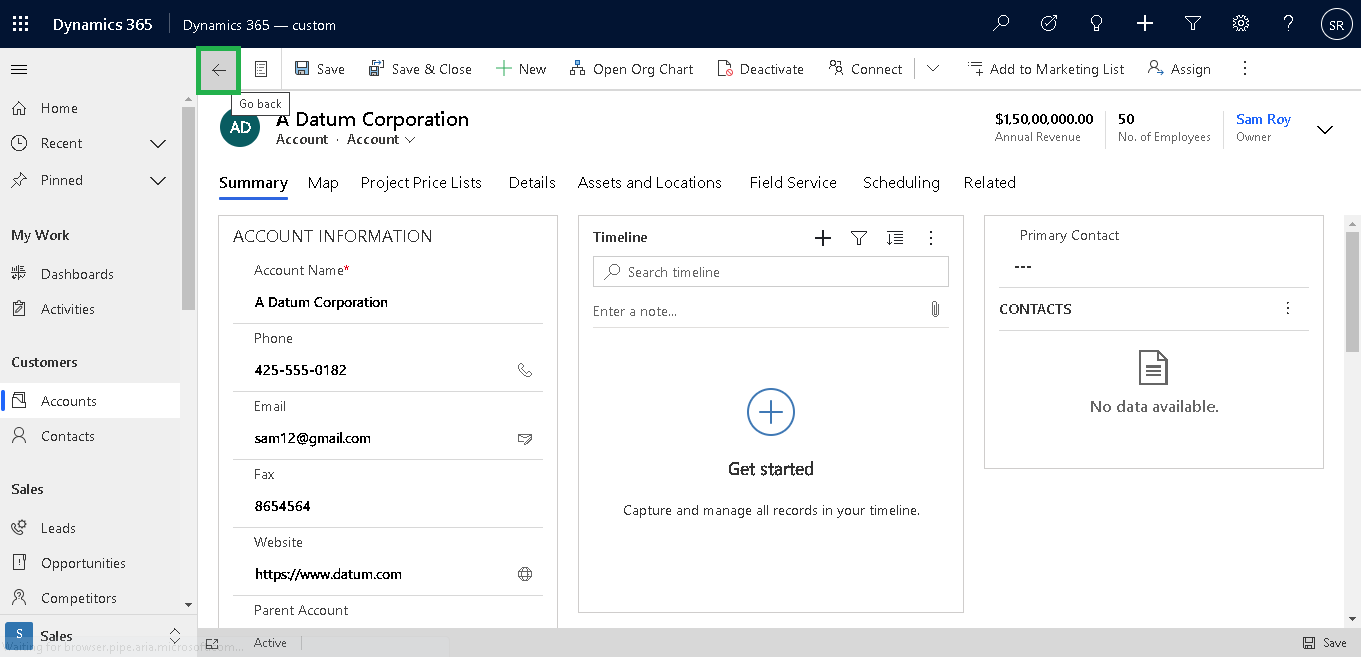 Changes in Dynamics 365 - 2020 Release Wave 2