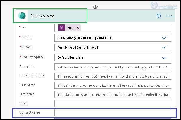 create and use variables in Dynamics Customer Voice
