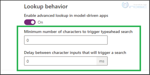 Controlling Typeahead Search Trigger in the Advanced Lookup 