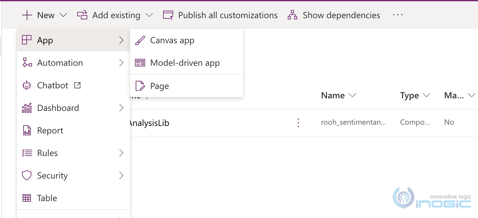 Canvas Power Apps