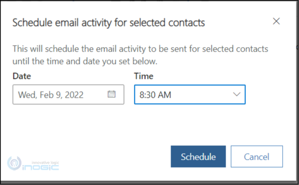 Bulk Email feature in Sales Accelerator