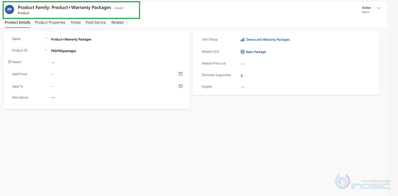 Advanced Edit filter criteria “Under” and “Not Under” for Field Services within Dynamics 365 CRM