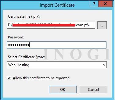 Import Certificates