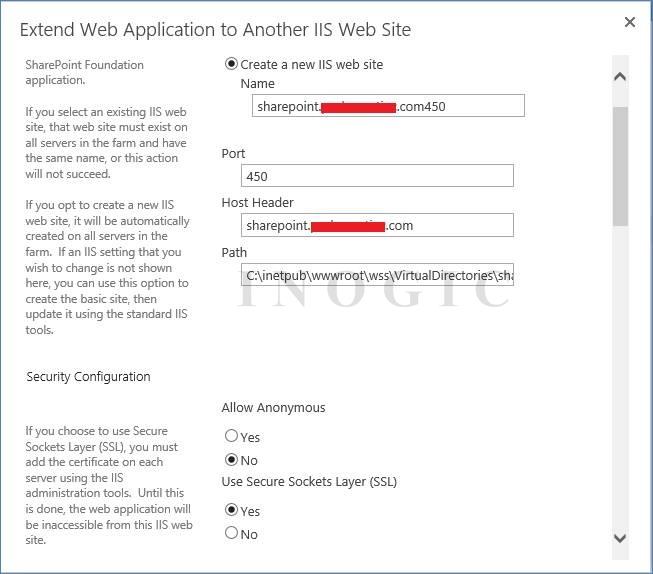 Web Application IIS Website 