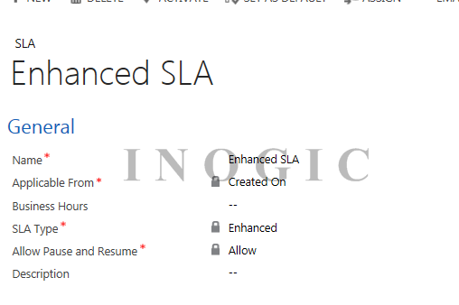 Enhanced SLA