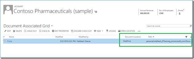 upload documents in onedrive