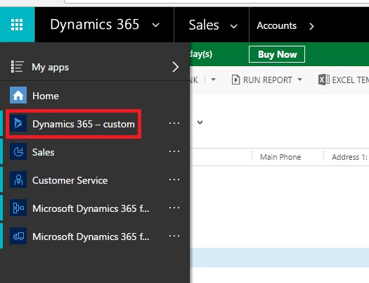 Custom solution components Dynamics365