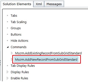 Quick Tip Hide Add button on a sub grid by applying custom java script rule