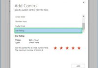 Controls in Dynamics CRM for Mobile App