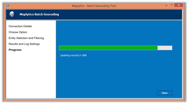 Geocoding Dynamics CRM Data Bing Maps