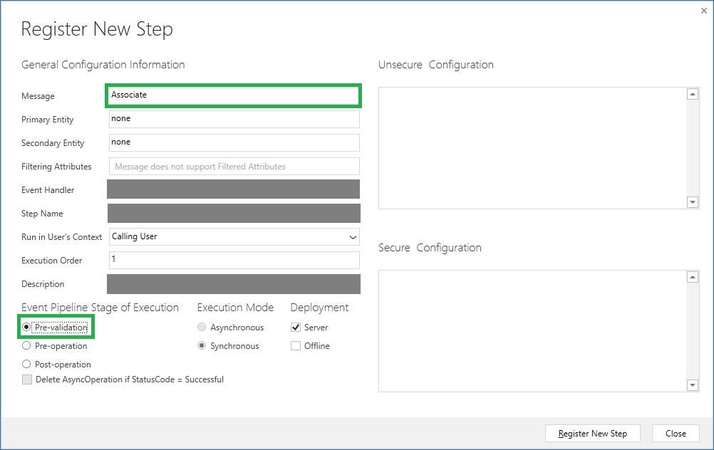 Plugin Pre-validation operation to Show an Error Message