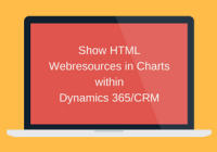 Show HTML Webresources in Charts within Microsoft Dynamics CRM