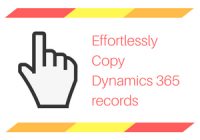 Copy Dynamics CRM Records in a single click