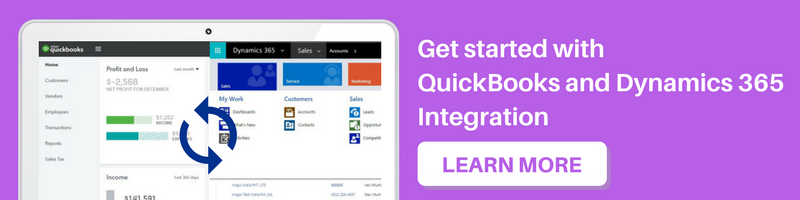 Integrate Dynamics CRM Online QuickBooks