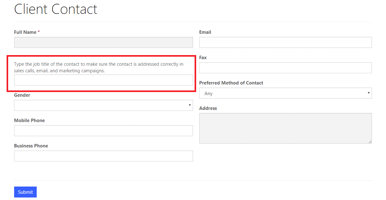 Set Description Field as Display Name in Dynamics 365 Portal