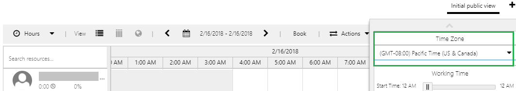 Scheduler Settings in Schedule Board