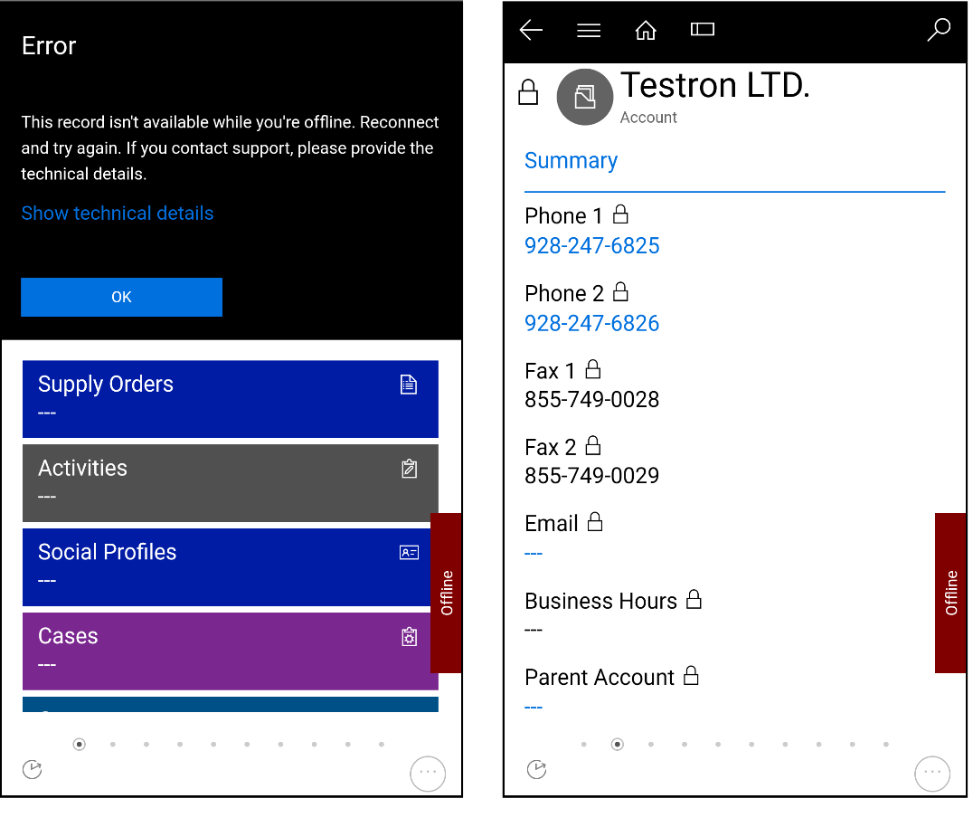 Enable Editing of Fields for Mobile Offline Usage in Dynamics 365