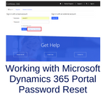 Working with Microsoft Dynamics 365 Portal Password Reset