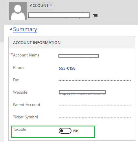 Controls in Dynamics 365 for Mobile App: Flip Switch