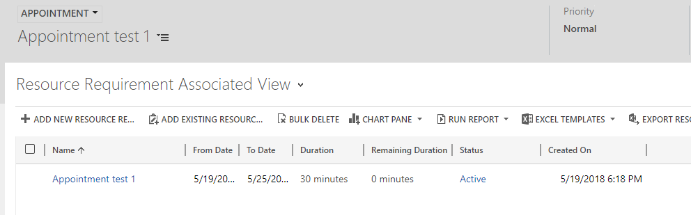 Appointments on Schedule Board in Dynamics 365 Field Service