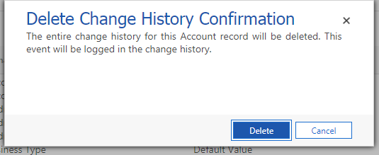 Deleting audit log in Dynamics 365