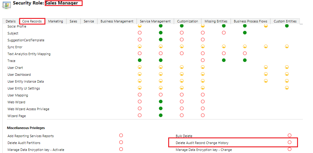 Deleting audit log in Dynamics 365