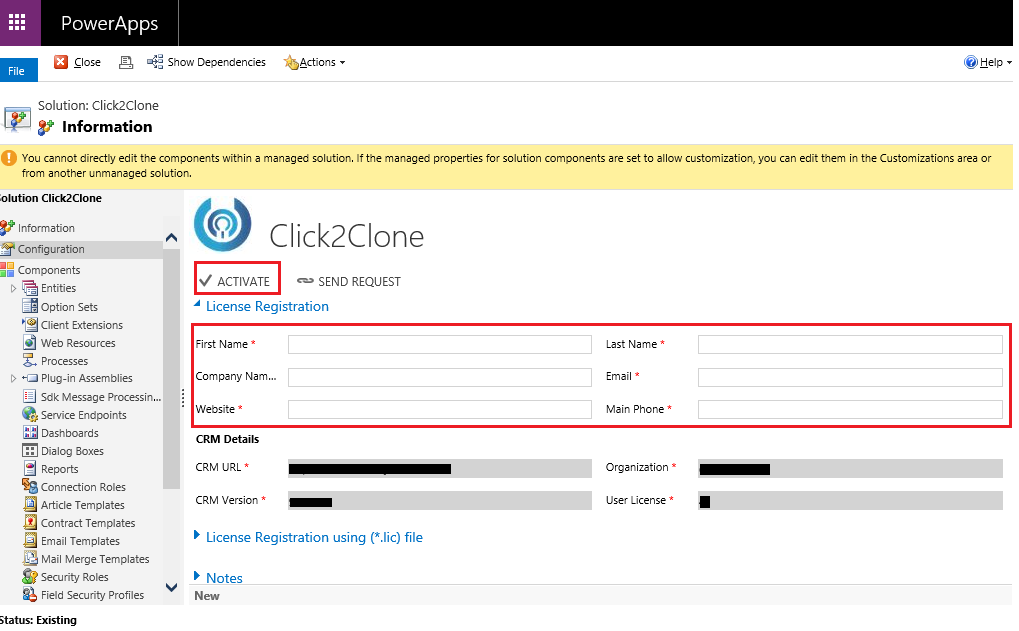 One Click Solution to Clone Dynamics 365 CRM Records