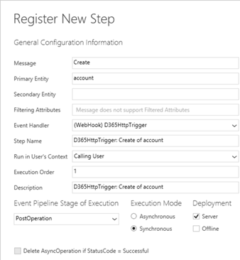 Integrating Dynamics 365 with Azure Functions