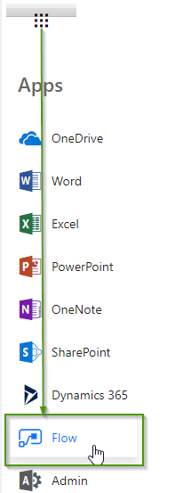 Import Microsoft Flow in Dynamics 365