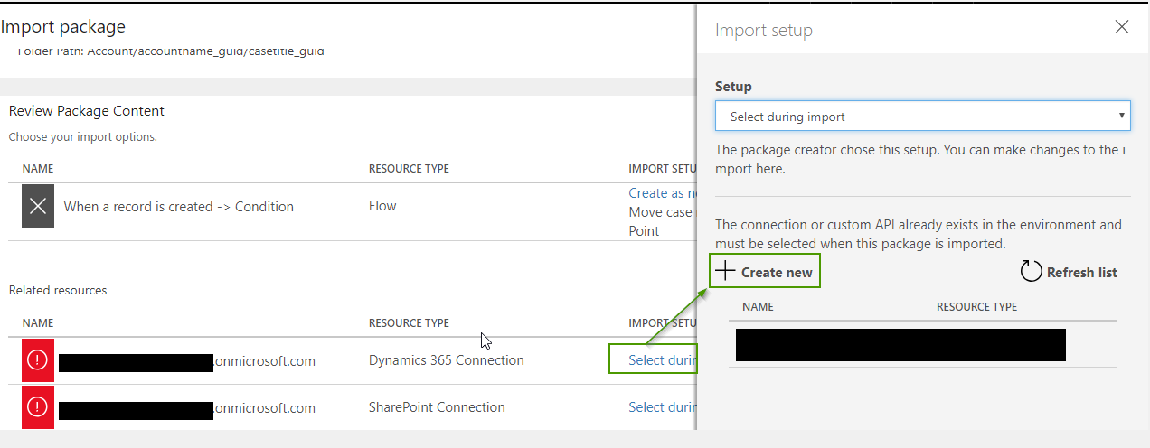 Import Microsoft Flow in Dynamics 365