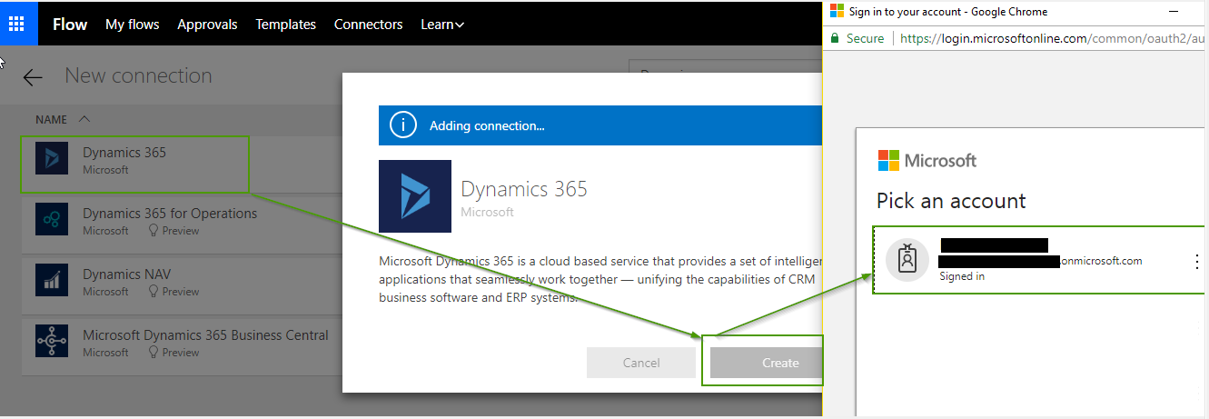 Import Microsoft Flow in Dynamics 365