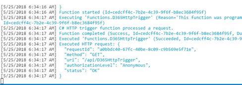 Integrating D365 with Azure Functions