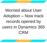 Dynamics CRM User Activity