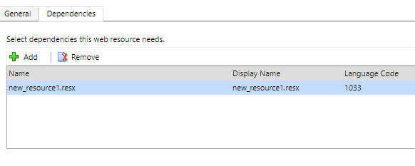 Working with String (RESX) web resource in Dynamics 365 v9.0