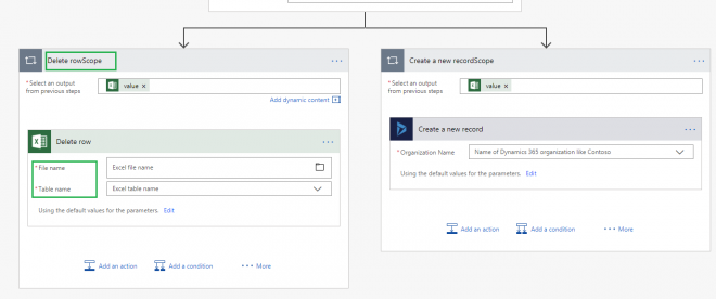 Create Dynamics 365 Records from an Excel using Microsoft Flow ...