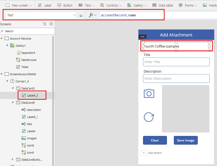 Create Attachment in CRM with Camera Control using Canvas App in PowerApps