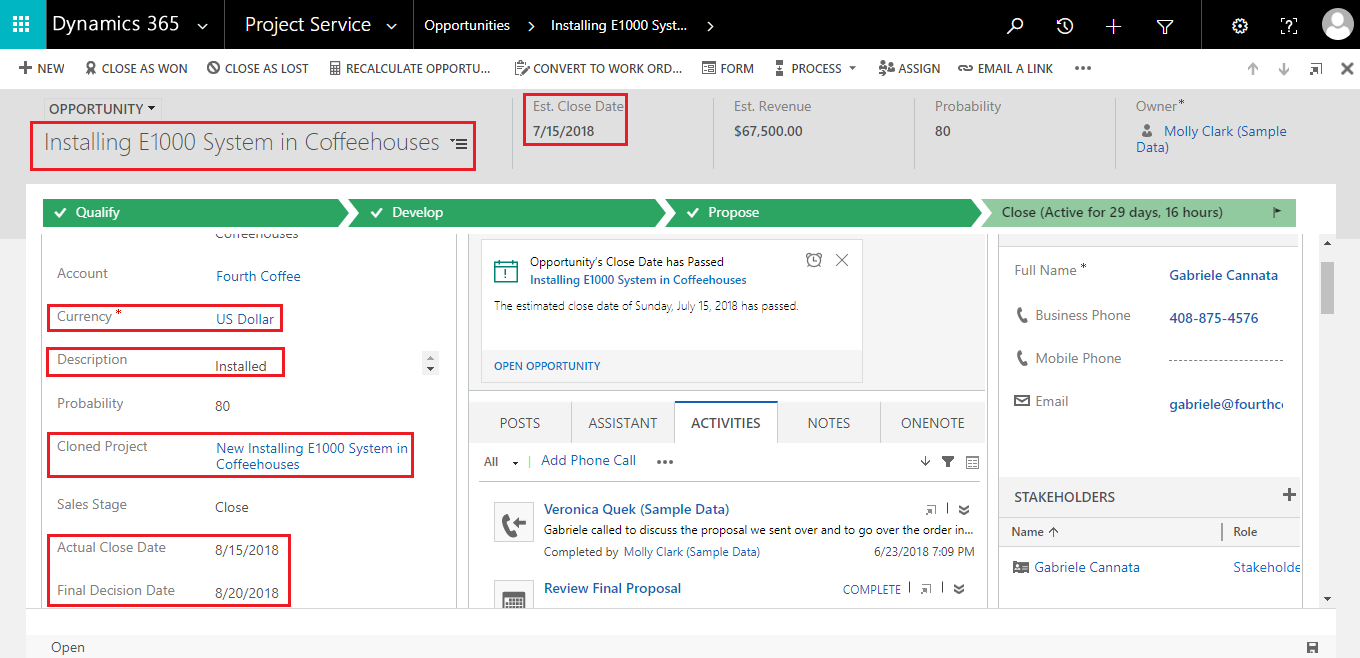 Dynamics CRM Copy Records