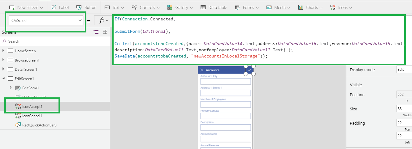 Implement offline support for Canvas App in Dynamics365 CRM